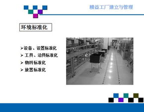 精益工廠的建立和管理 ppt